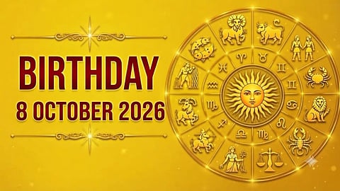 Birthday Horoscope 8 October 2026