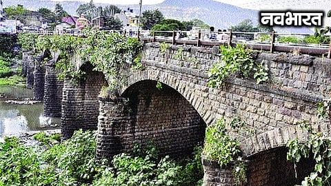 141-year-old historic stone bridge on the Bhor-Shirwal road to be removed