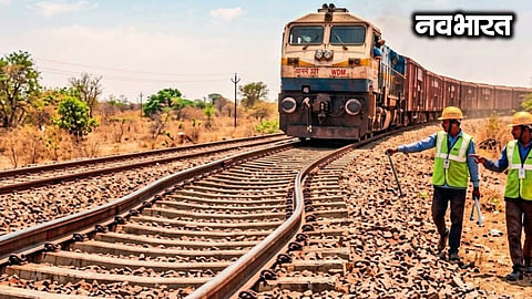 Railway tracks expanded due to the scorching October heat; Central Railway imposed an emergency block