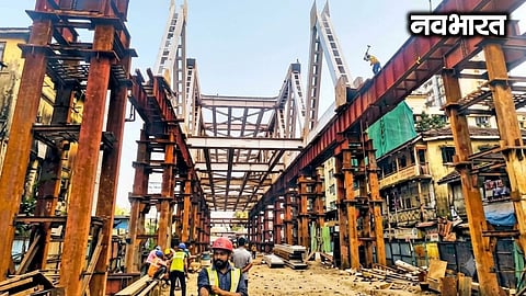 New Elphinstone flyover taking shape in Mumbai