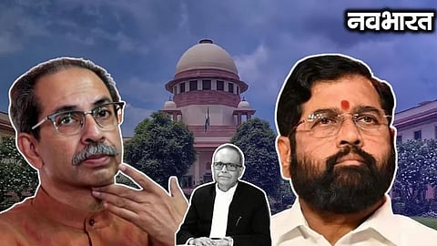 Supreme Court hearing on the Shiv Sena symbol dispute