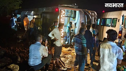 Nashik Ahmedabad Highway Bus Accident