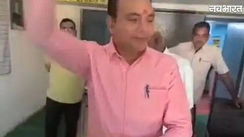 Maihar PM Shri School water sprinkling controversy