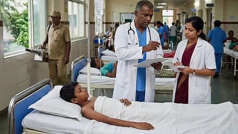 bhandara dengue malaria cases health department alert