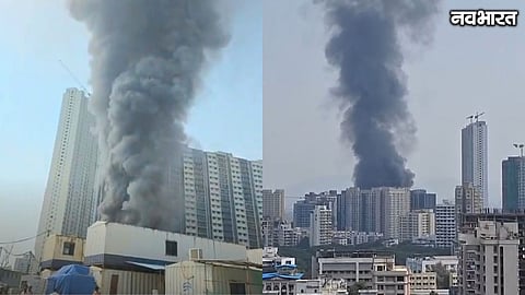 Mumbai Tata Nagar Worker Camp Fire Gas Cylinder Blast Navghar Road