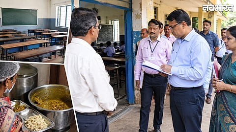 Officials Raid Bilaspur Schools: Teachers Absent, Classes Halted; Two Principals Face Action