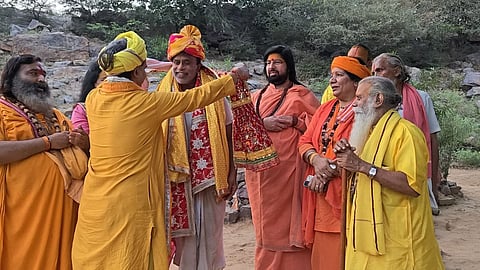 Chicago-Based Devotee Begins 11th Dandavati Parikrama of Govardhan Hill for World Peace and Grand Krishna Temple