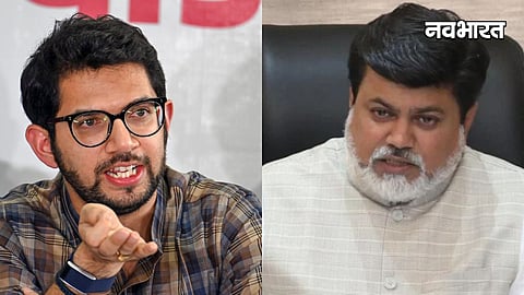 aaditya thackeray questions uday samant over officials london visit