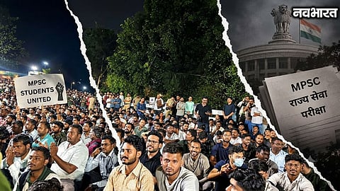 Pune Police deploy two trucks to clear MPSC students from the area