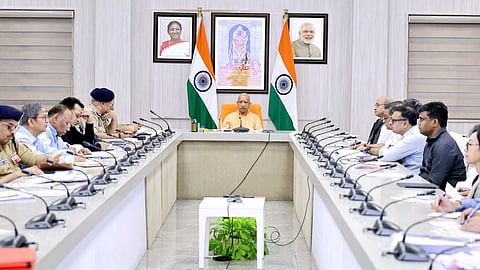 CM Yogi Directs Officials to Resolve Public Grievances Within 24 Hours, Tightens Security for Navratri and Chhath