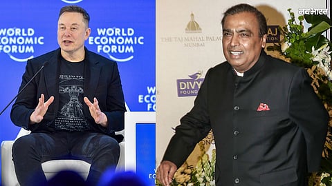 ELON MUSK ATTACKS AMBANI