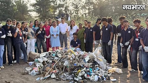 vasai virar rajodi beach cleanliness drive 15 ton garbage collected