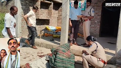 Police investigate an alleged wife murder in Guradkheda village