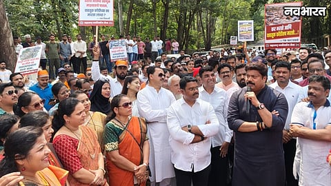 Kalyan Shilphata Road Traffic Jam MNS Protest Raju Patil