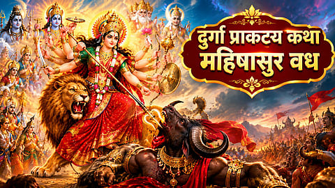Durga Prakatya Katha Mahisasur Vadh