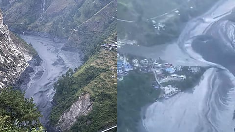 Nepal floods budhi gandak river video