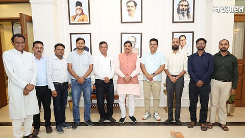 Madhya Pradesh Chief Minister Mohan Yadav meets patwaris