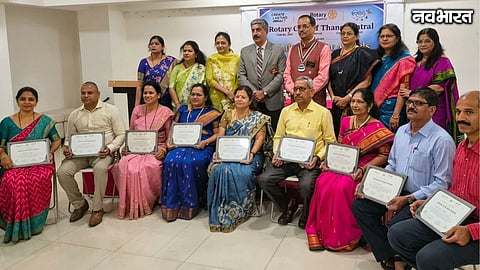 Thane Rotary Club Honors 11 Teachers With Nation Builder