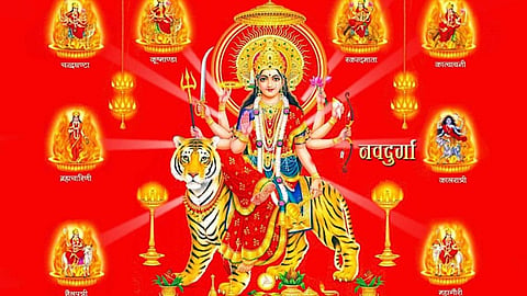 Navratri 9 days 9 goddess navdurga origin.