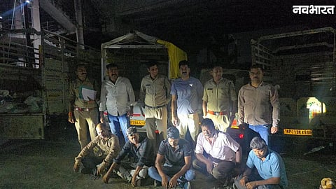 Ujjain police seized five vehicles carrying around 11 tonnes of copper scrap