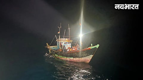 Fishing boat 'Haridwar Kripa' seized on suspicion of illegal diesel smuggling