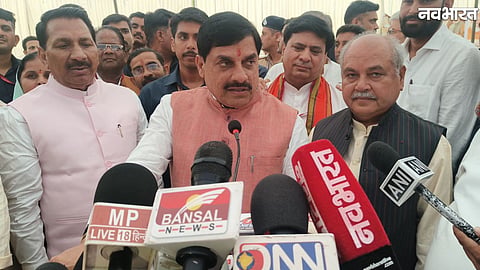 CM Mohan Yadav during his Morena visit