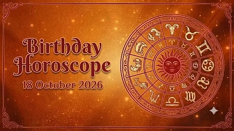 Birthday Horoscope 18 October 2026