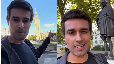 dhruv rathee in london