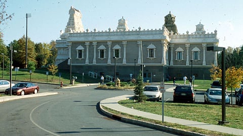 US Hindu Temple Attack IMAGE