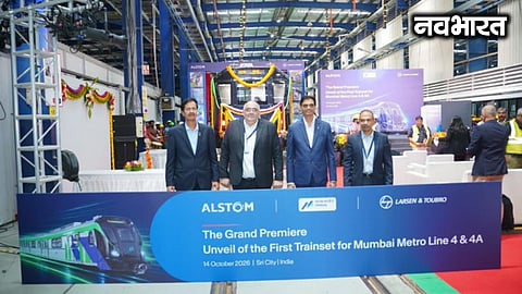 Unveiling of the country’s first driverless train for Mumbai Metro 4 and 4A