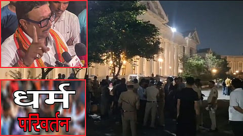 Symbiosis Nagpur ABVP Protest