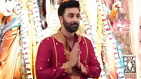 Ranbir Kapoor Durga Puja