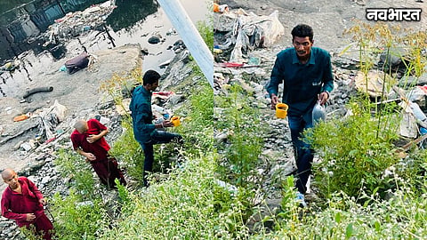 Kalyan Valdhuni River Pollution Water Testing MPCB Action