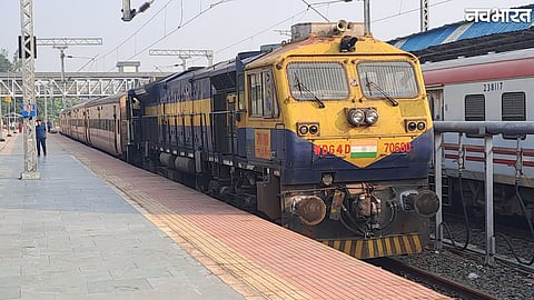 Special passenger train trial on the Khandwa-Tukaithad railway route after nearly 10 years
