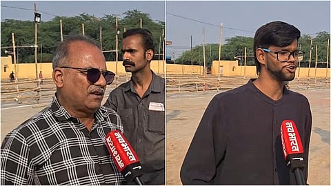 Preparations for grand Ravan Dahan have intensified at Mathura's Dussehra fairground.