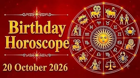 Birthday Horoscope 20 October 2026