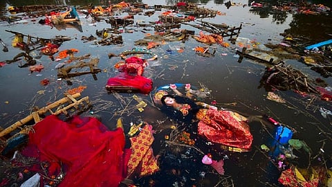 Durga idol immersion sites