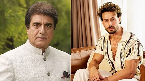 Raj Babbar And Tiger Shroff