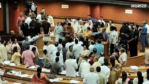 MCD House Meeting Uproar