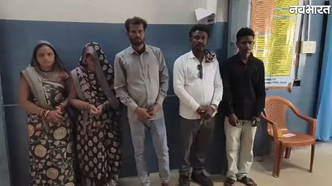 Family members involved in an alleged assault during a funeral