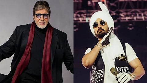 Amitabh Bachchan and Diljit Dosanjh