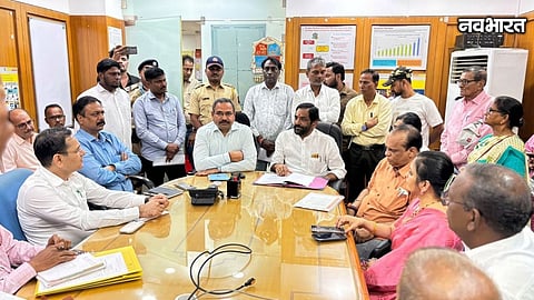 Thane Wellman Company Workers Pending Dues Protest Sanjay Kelkar