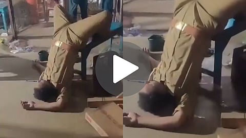 Chitrakoot Police Constable Viral Video