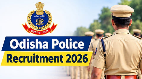 Odisha Police Recruitment 2026