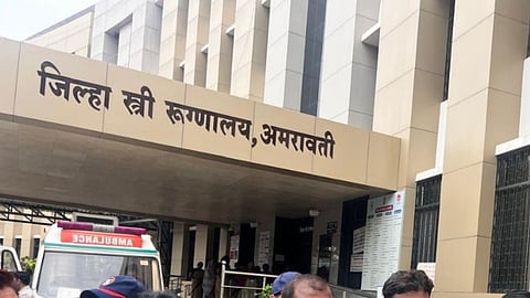 amravati womens hospital newborn unit short circuit