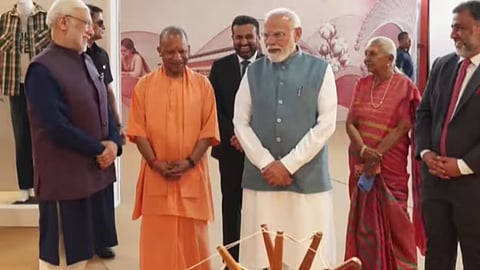 PM Modi Inaugurates ₹150 Crore Arvind Mills Manufacturing Plant in Varanasi, Women to Get Employment