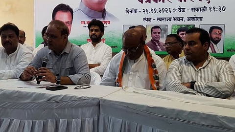 akola arun yadav congress vote bachao des bachao rally