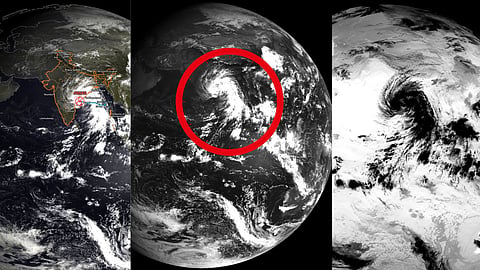Arnab Cyclone Satellite Images