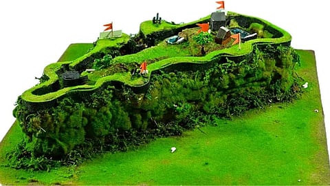 akola amrut durgotsav 2026 fort replica campaign