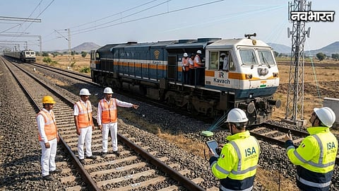 Central Railway Kavach 4.0 Safety Inspection Ahilyanagar Yeola